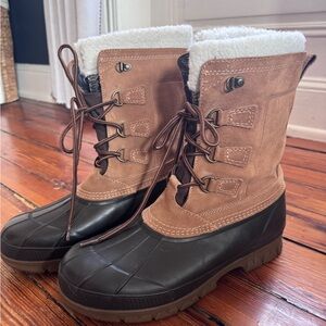 Men’s Lands End Winter Duck Boots